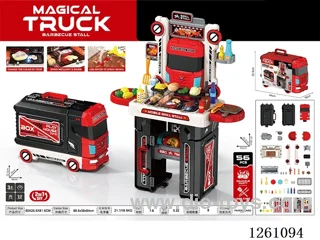 2-in-1 BBQ Truck 56PCS