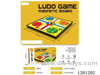 25CM Foldable Magnetic International Flying Chess