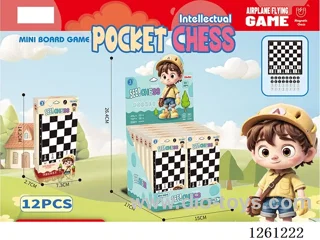 Magnetic Folding International Chess 12PCS