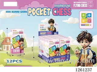 Magnetic Folding International Flying Chess 12PCS