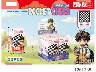 Magnetic Folding Chess 12PCS