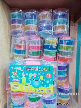 Slime in plastic box