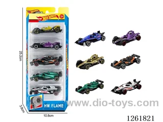 1:64 free wheel alloy car 5PCS