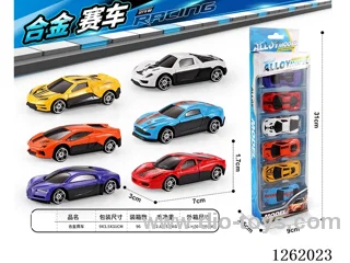 1:64 Free Wheel Alloy Car