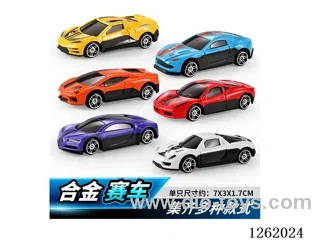 1:64 Free Wheel Alloy Car