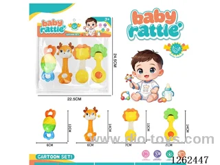 4PCS Rattle Teether