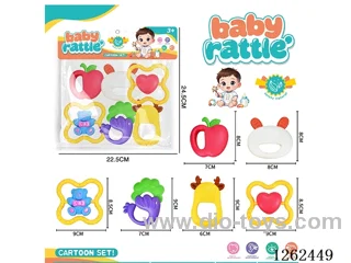 6PCS Rattle Teether