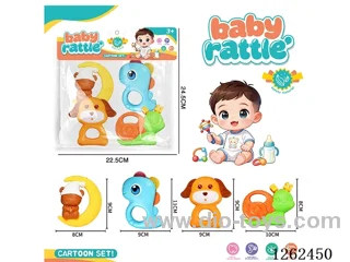 4PCS Rattle Teether