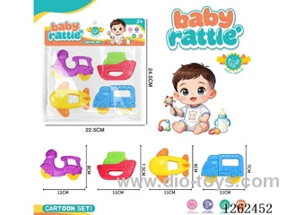 4PCS Rattle Teether