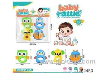 4PCS Rattle Teether