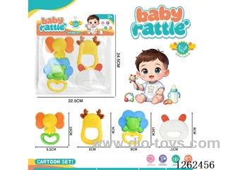 4PCS Rattle Teether