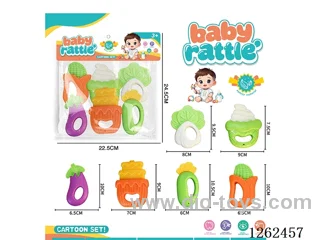 6PCS Rattle Teether