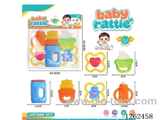 6PCS Rattle Teether