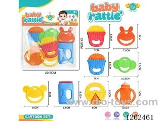 8PCS Rattle Teether