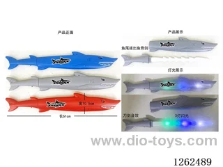 61cm Shark Sword W L/M 3 Colors