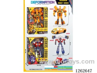 Optimus Prime and Bumblebee Transformers Toy 2 mixed