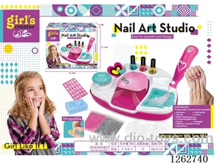 Hair Dryer Nail Art Pen Set (not included battery)