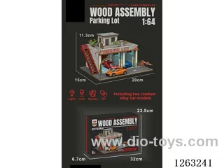 DIY Wooden Assembly Scene Model (CPC)