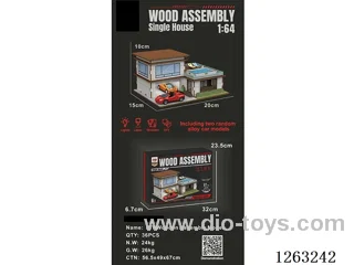 DIY Wooden Assembly Villa Model (CPC)