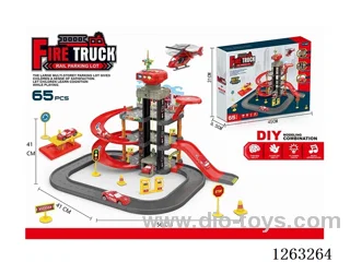 Railway Parking Lot Set