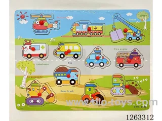 Wooden engineering driver grab plate