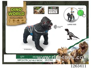 Large rideable toy animal model