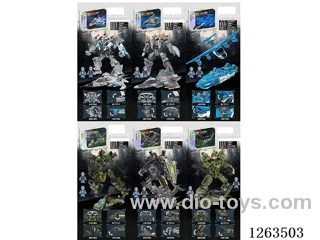 6 mixed Mecha Transformation