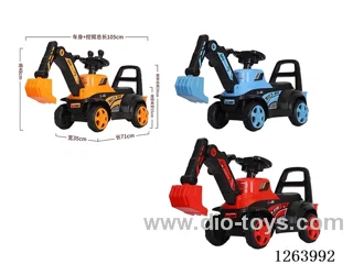 Electric Kids' Car W L/M - Electric Digging Arm - Single Drive