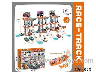 Catapult Track Car Racing 105PCS
