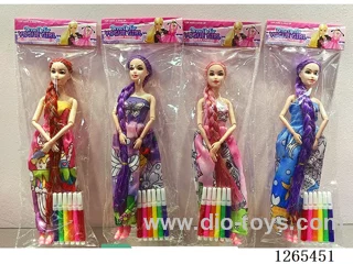 11.5 inch Barbie Graffiti set
