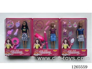 11.5 inch Barbie set 3 mixed