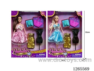 11.5 inch Barbie set 2 mixed