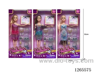 11.5 inch Barbie set 3 mixed