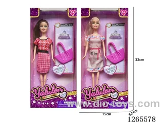 11.5 inch Barbie set 2 mixed
