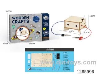 Wooden Educational Experiments - Conductor Detector (20PCS)
