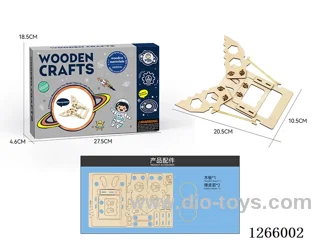 Wooden Educational Experiment - Mechanical Hand (30PCS)