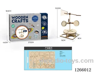 Wooden Educational Experiment - Weather Vane (25PCS)