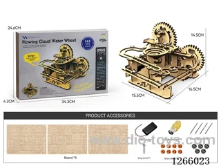 Wooden Educational Experiments - Tracked Ball (161PCS)