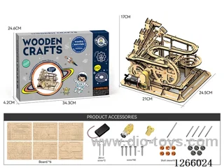 Wooden Educational Experiments - Tracked Ball (305PCS)