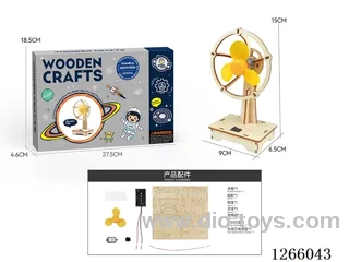 Wooden Educational Experiment - Electric Fan (23PCS)
