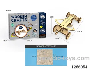 Wooden Educational Experiments - Siege Crossbow (9PCS)