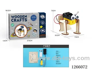 Wooden Educational Experiment - Dancing Robot (21PCS)