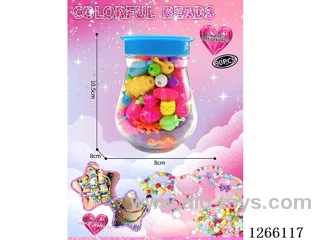 115PCS+ DIY Beaded Jewelry Set, Bracelet*1; Instruction Manual*1