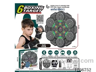 6-Button Smart Bluetooth Music Punching Target included battery