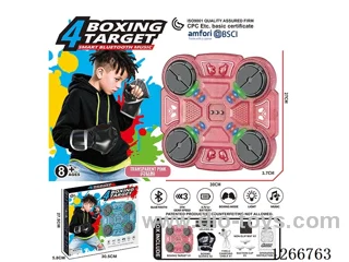4-Button Smart Bluetooth Music Punching Target included battery