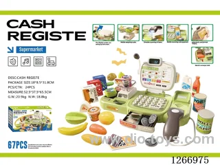 Voice Folding Cash Register (Calculator, Amplifier, Transmission Function) 67Pcs. Not Included Battery