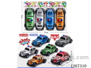 4PCS pull back car