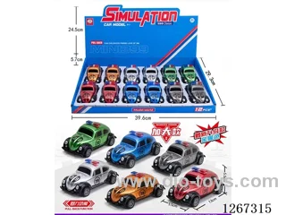 12PCS pull back car