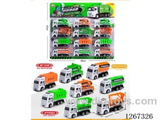 12PCS pull back car