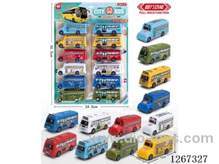 12PCS pull back car